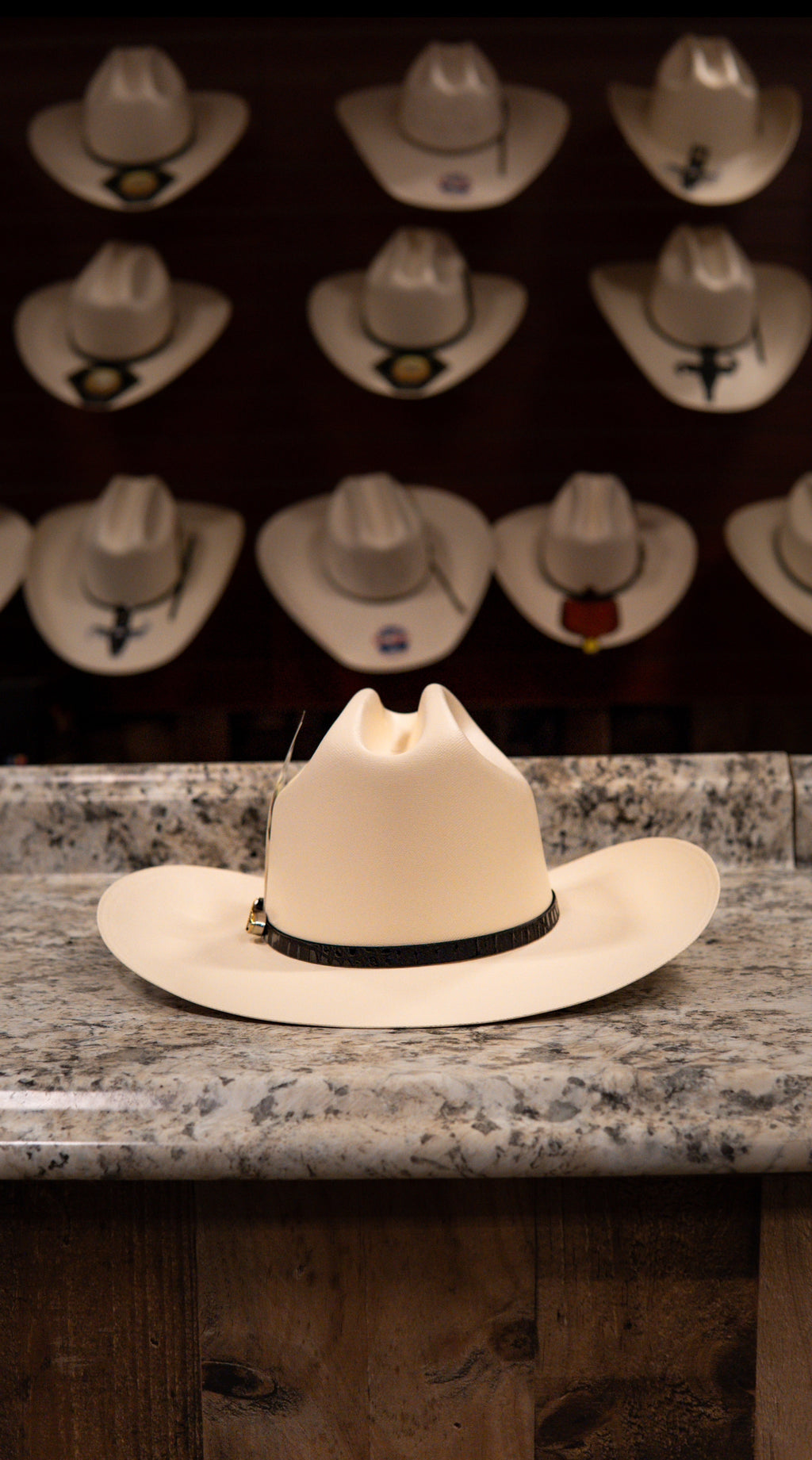 Tombstone Sombrero Chaparral 5,000x Palma Telar Fino