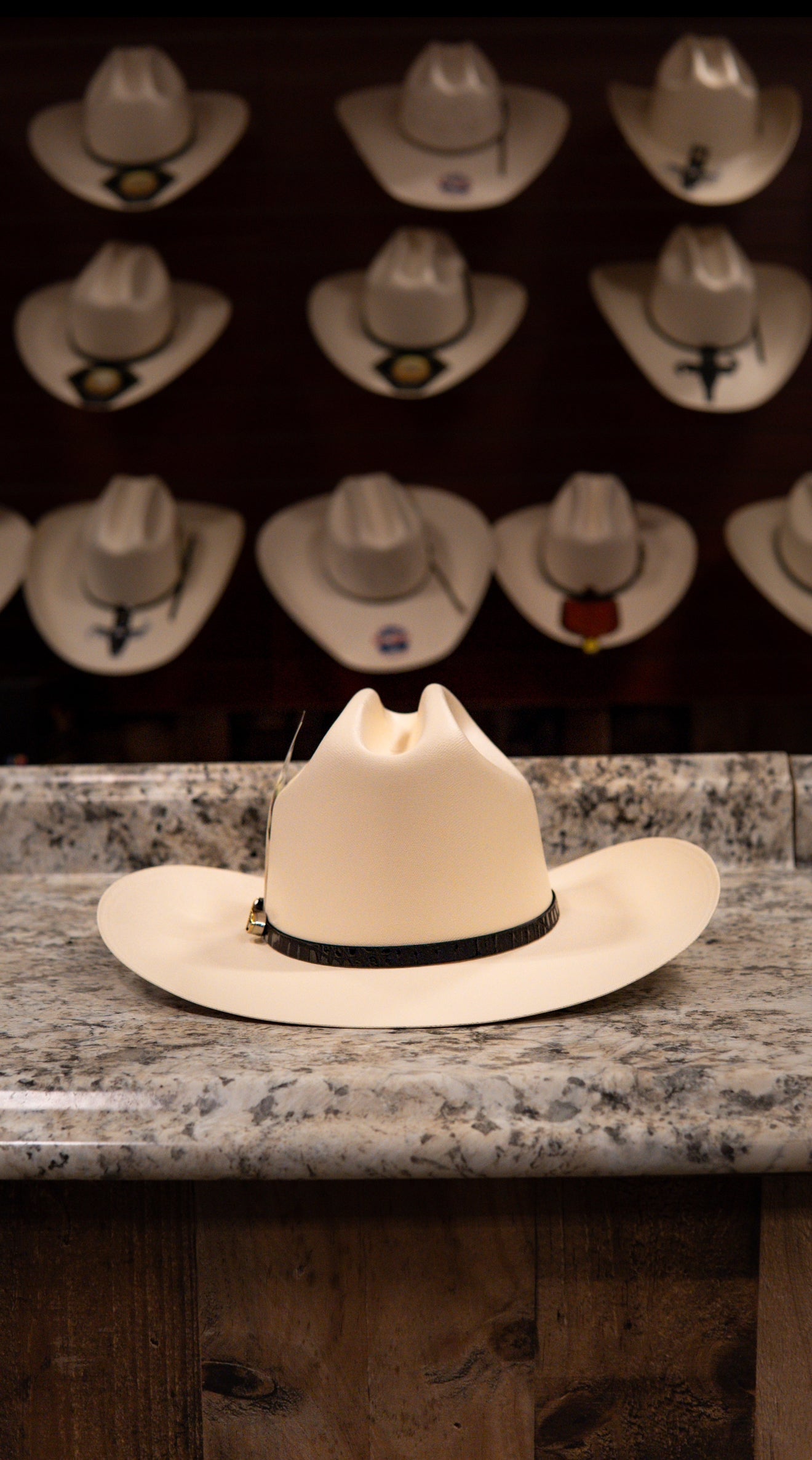 Tombstone Sombrero Chaparral 5,000x Palma Telar Fino