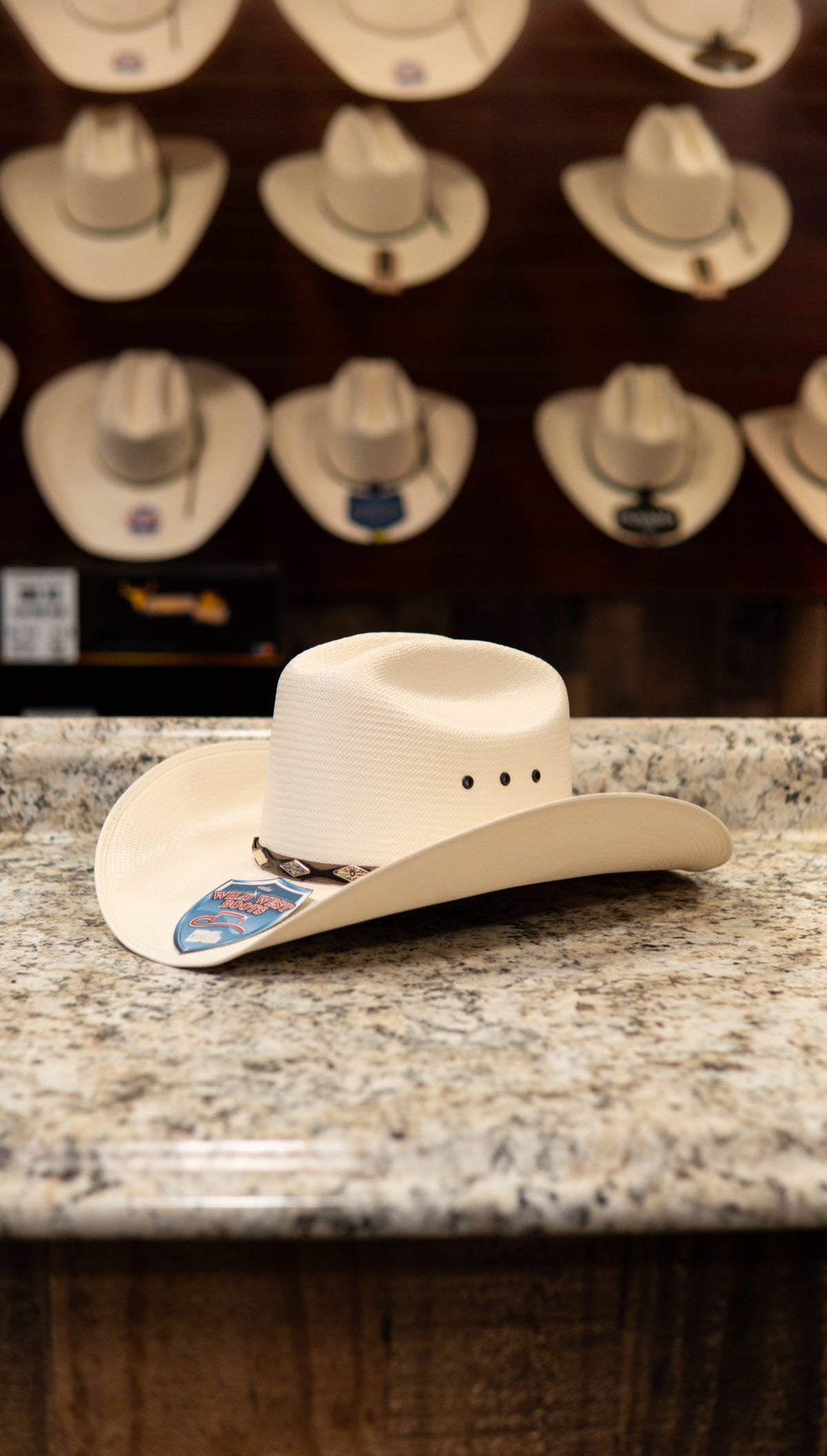 Wild West Sombrero Straw 100X Sinaloa Hat