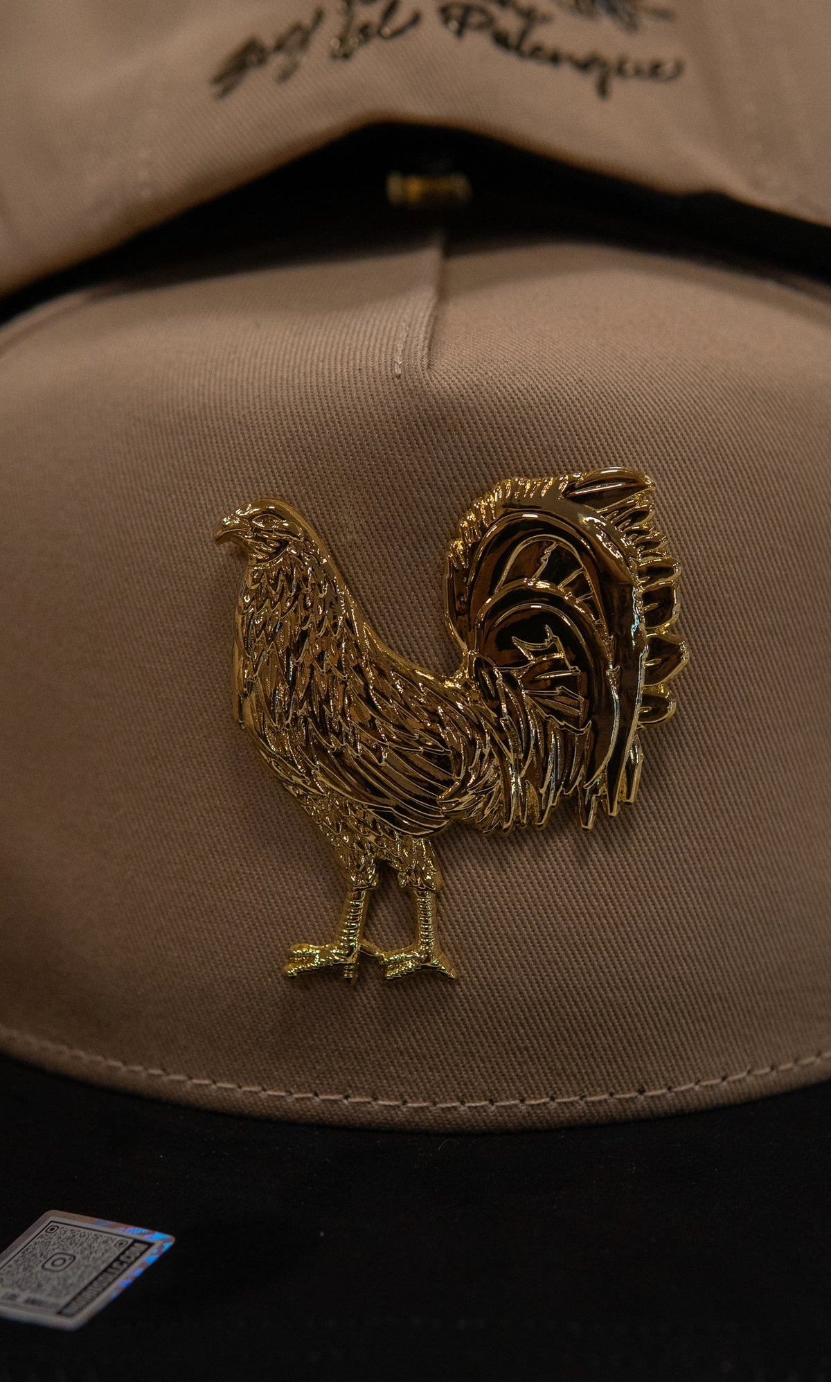 Bigg Boss Snapback Cap Golden Gallo Beige