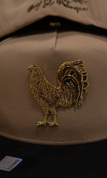 Bigg Boss Snapback Cap Golden Gallo Beige