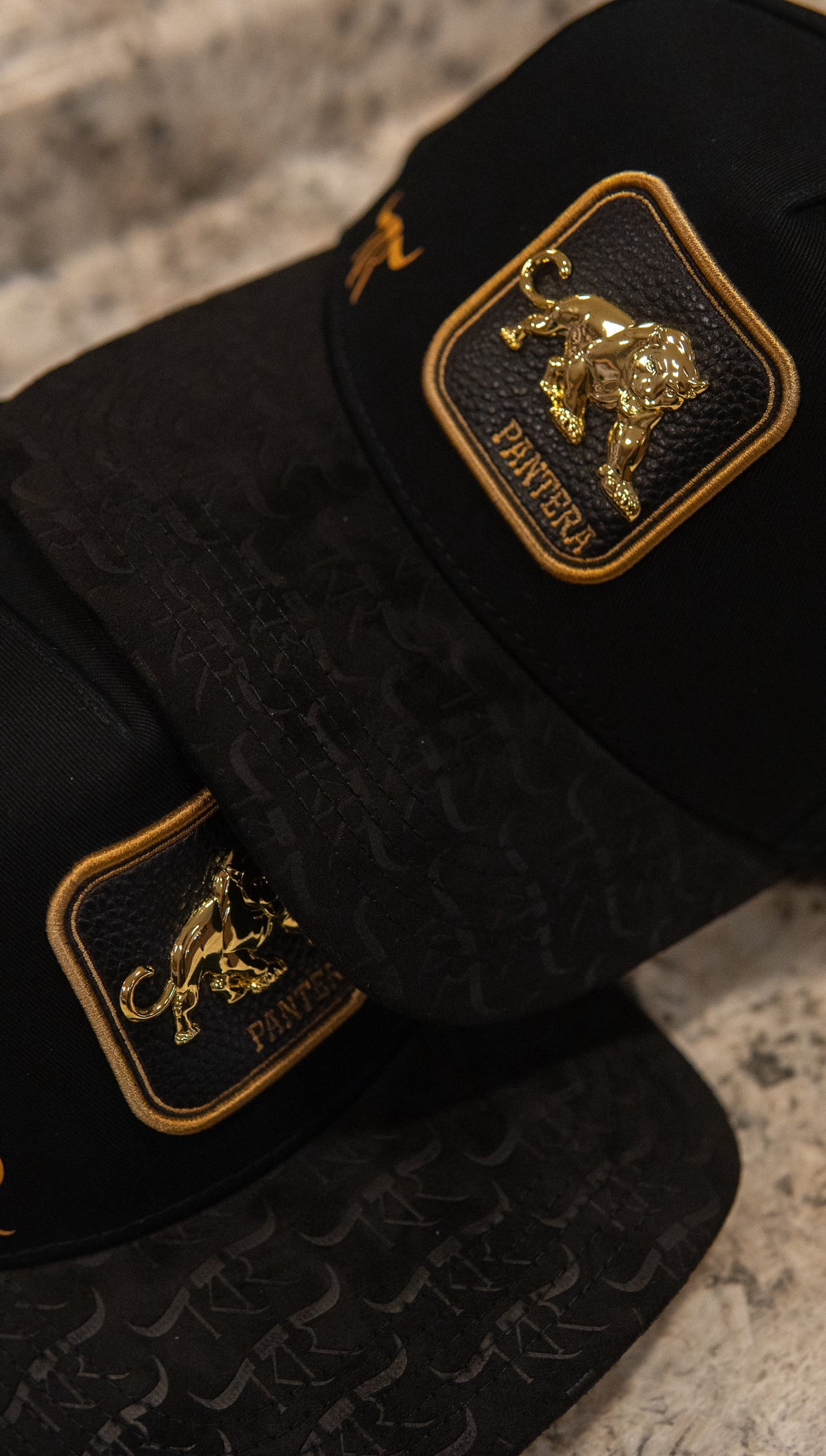 King Ranch Snapback Cap Golden Panther