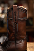 Cuadra - Caiman Belly Paris Cafe Narrow Square Toe 1B1AFC