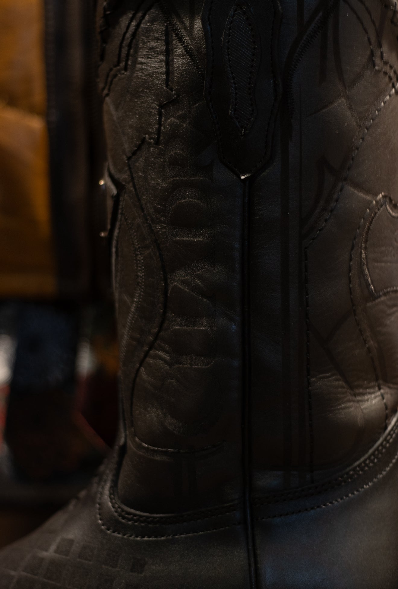 Cuadra - Sillero Over Negro Square Toe 3Z0RS