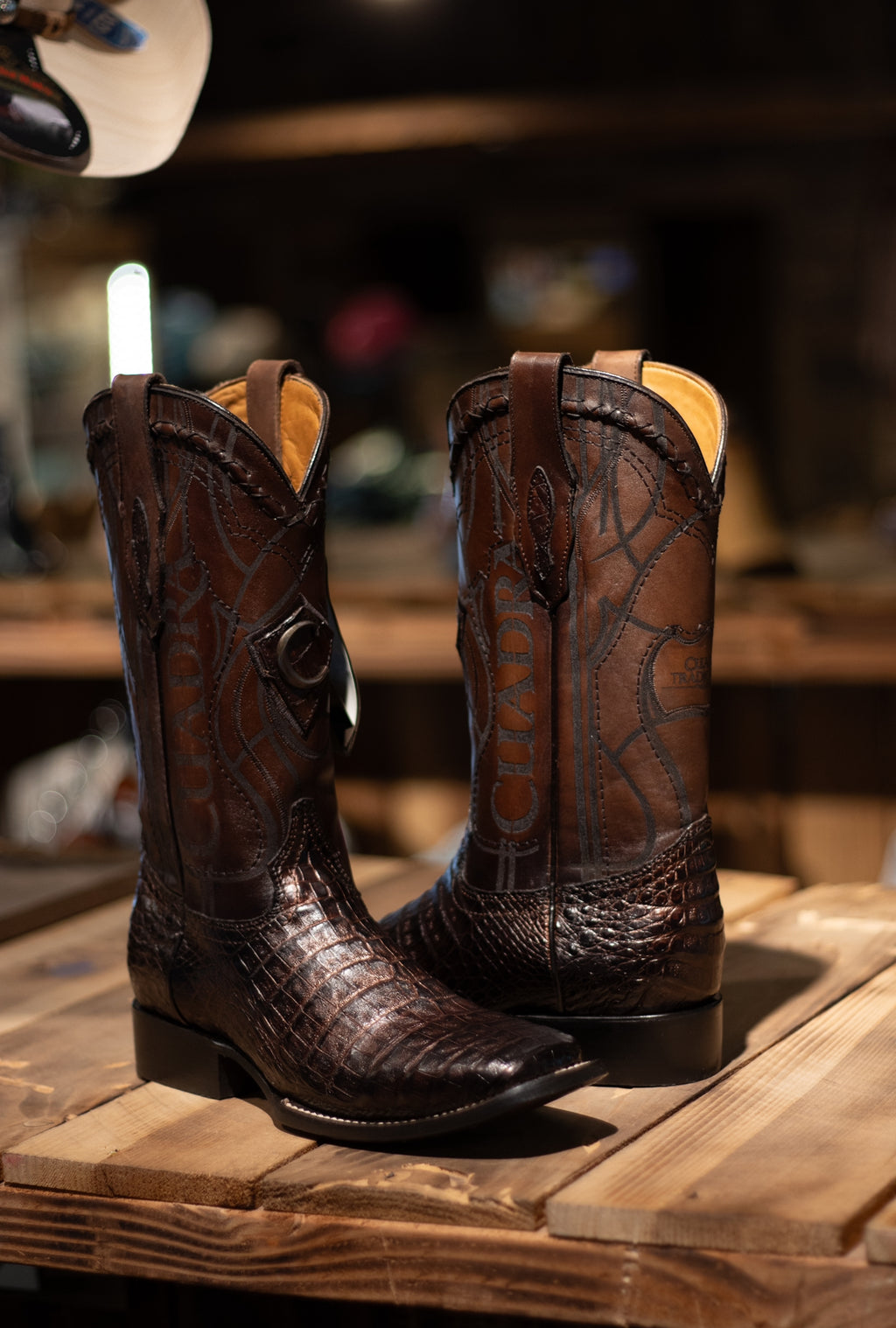 Cuadra - Caimán Belly Paris Cafe Square Toe