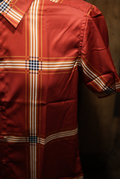 Men’s Moderno Short Sleeve Button Up “Virnet”