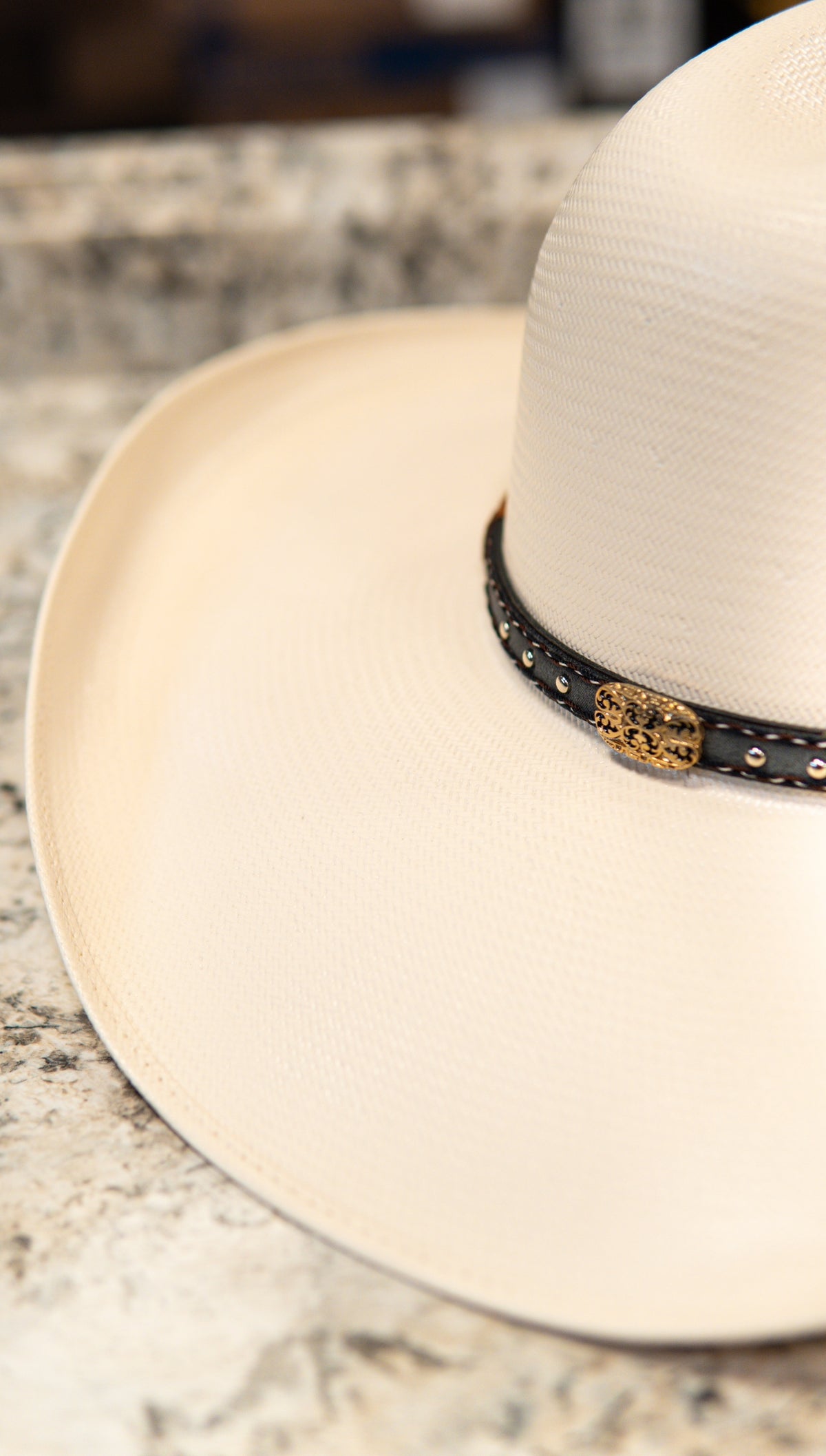 Rocha Hat Sombrero Straw 100X “Ranchero” 4” Brim Hat