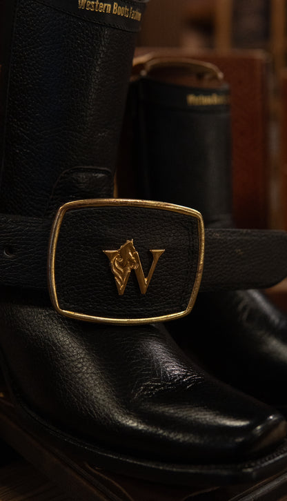 Monaco Gold/Silver - Negro Midnight BELT
