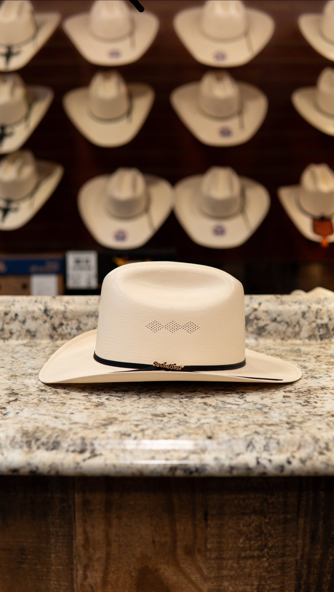 Rocha Hat Sombero Straw “El Fantasma” Sinaloa Style Hat