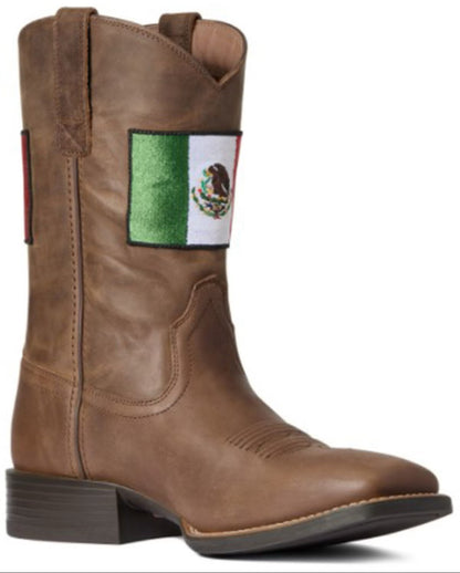 Ariat Men's Sport Orgullo Mexicano II - Distressed Brown Boots
