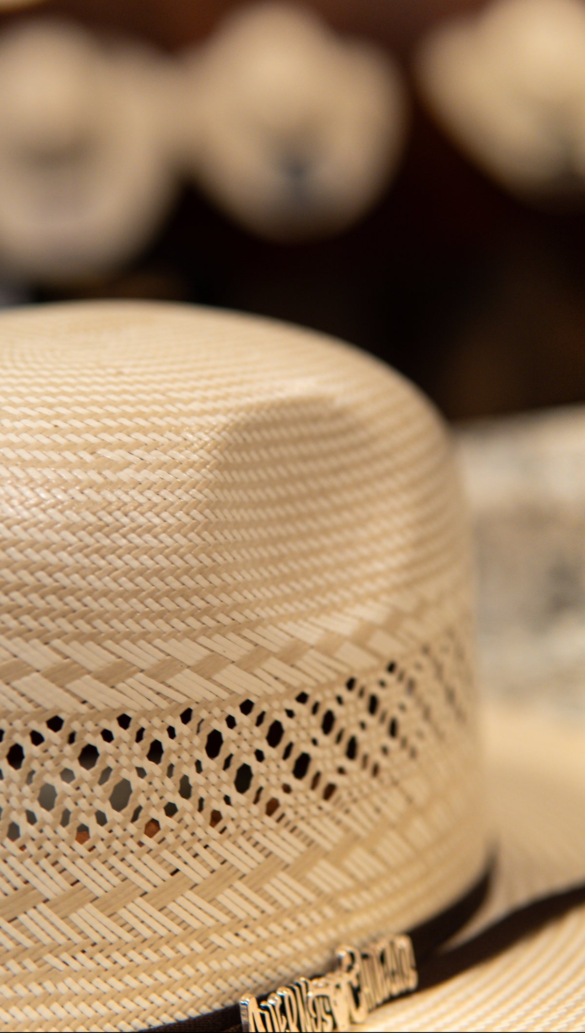 Cuernos Chuecos Sombrero Hat 100X “Gus” Wide Brim Rounded Top Hat