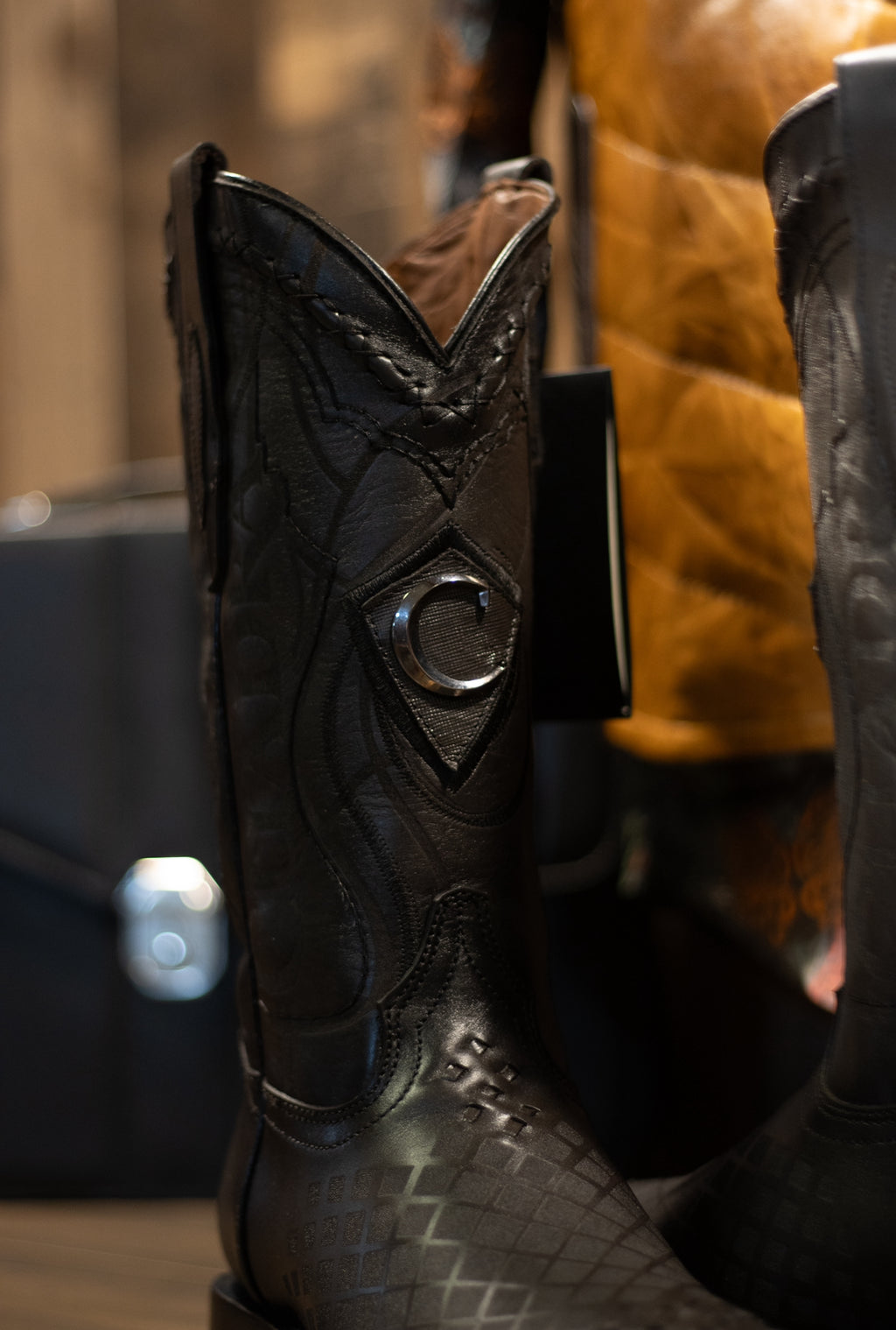 Cuadra - Sillero Over Negro Square Toe 3Z0RS