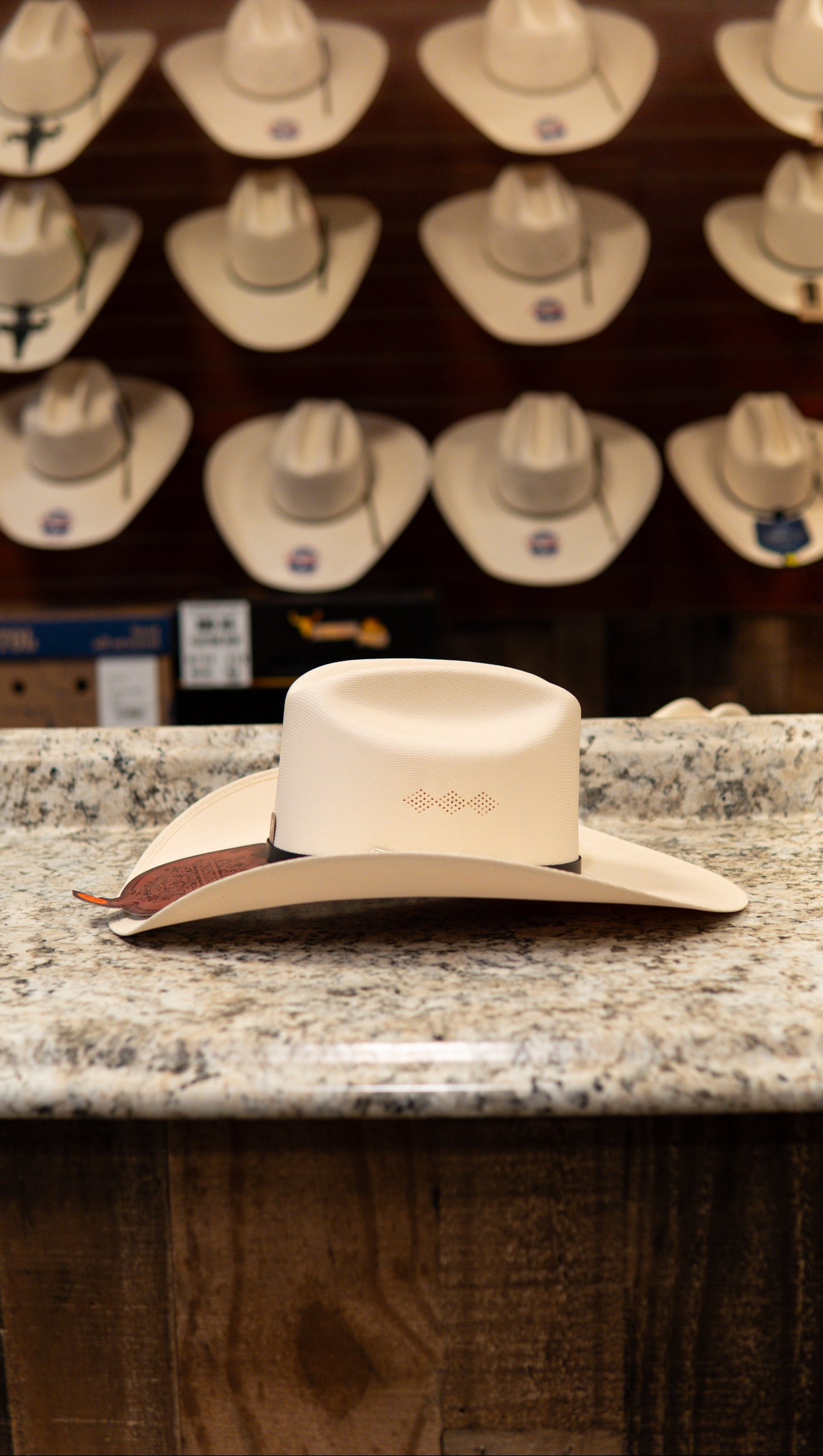 Tombstone Sombrero Straw 1,000x Roper Style