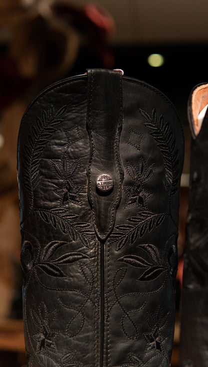 Athiri Ladies Cleyton Black Round Toe Boots