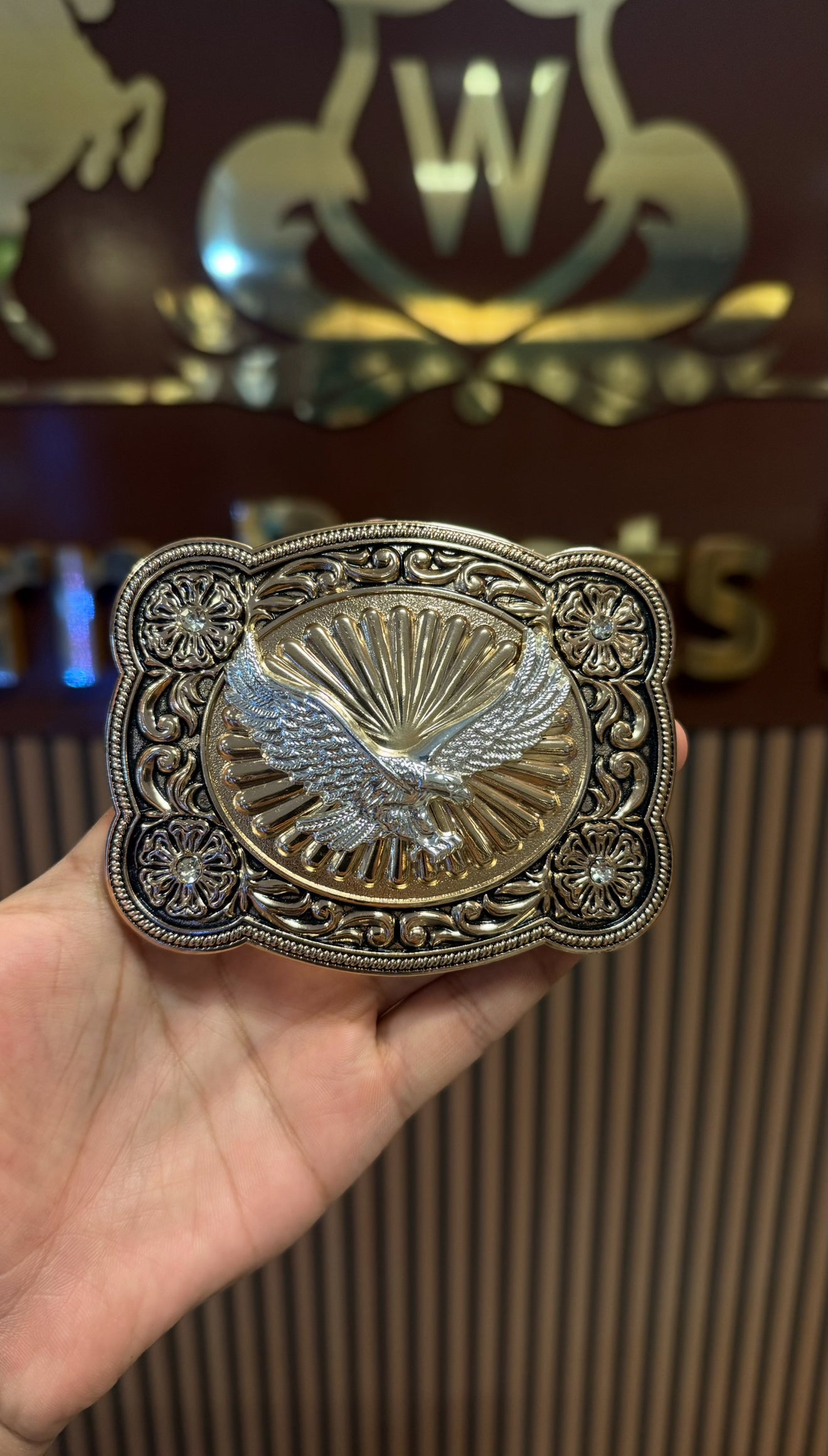 Eagle Galaxy Buckle