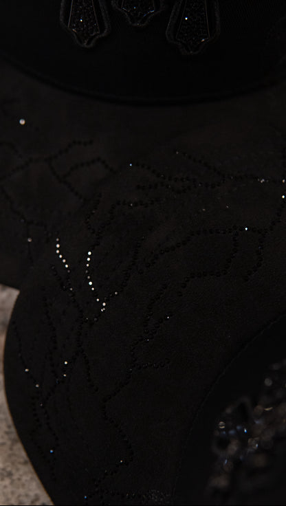 Kevin Hats Snapback Cap Black Crosses / Cruzes Negra