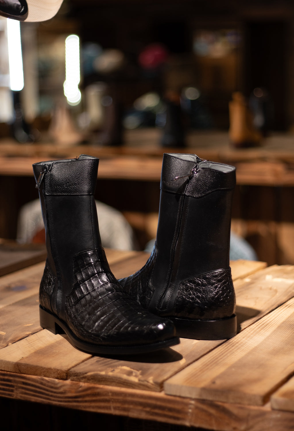 Cuadra - Franco Caiman Botin Dress