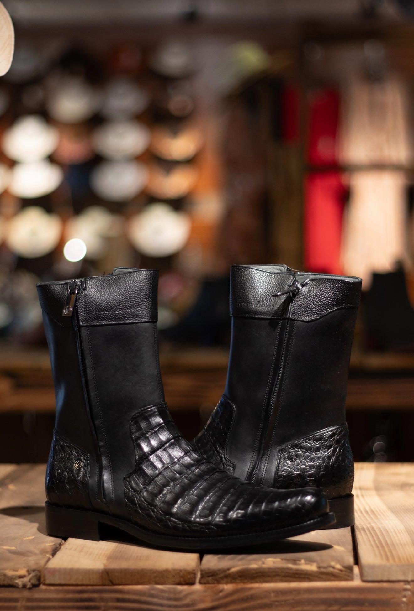 Cuadra - Franco Caiman Botin Dress