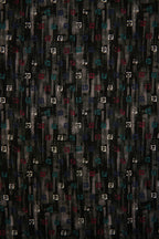 Men’s Printed Long Sleeve Button Up - Charcoals Paint