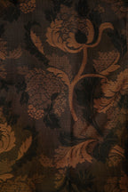 Men’s Printed Long Sleeve Button Up - Sun Burnt Flower