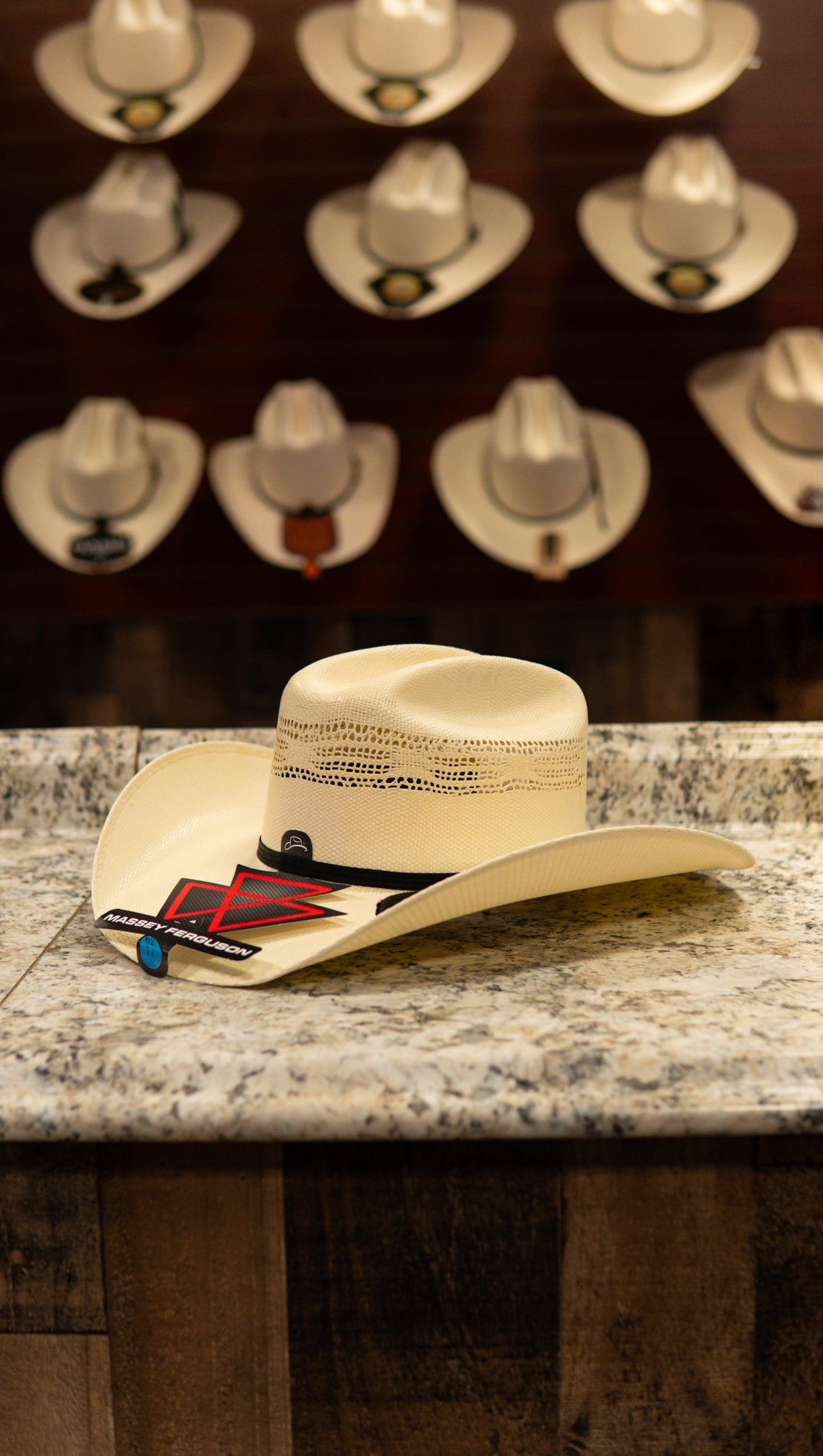Tombstone Sombrero Straw 10X “Roper Ferguson” Hat