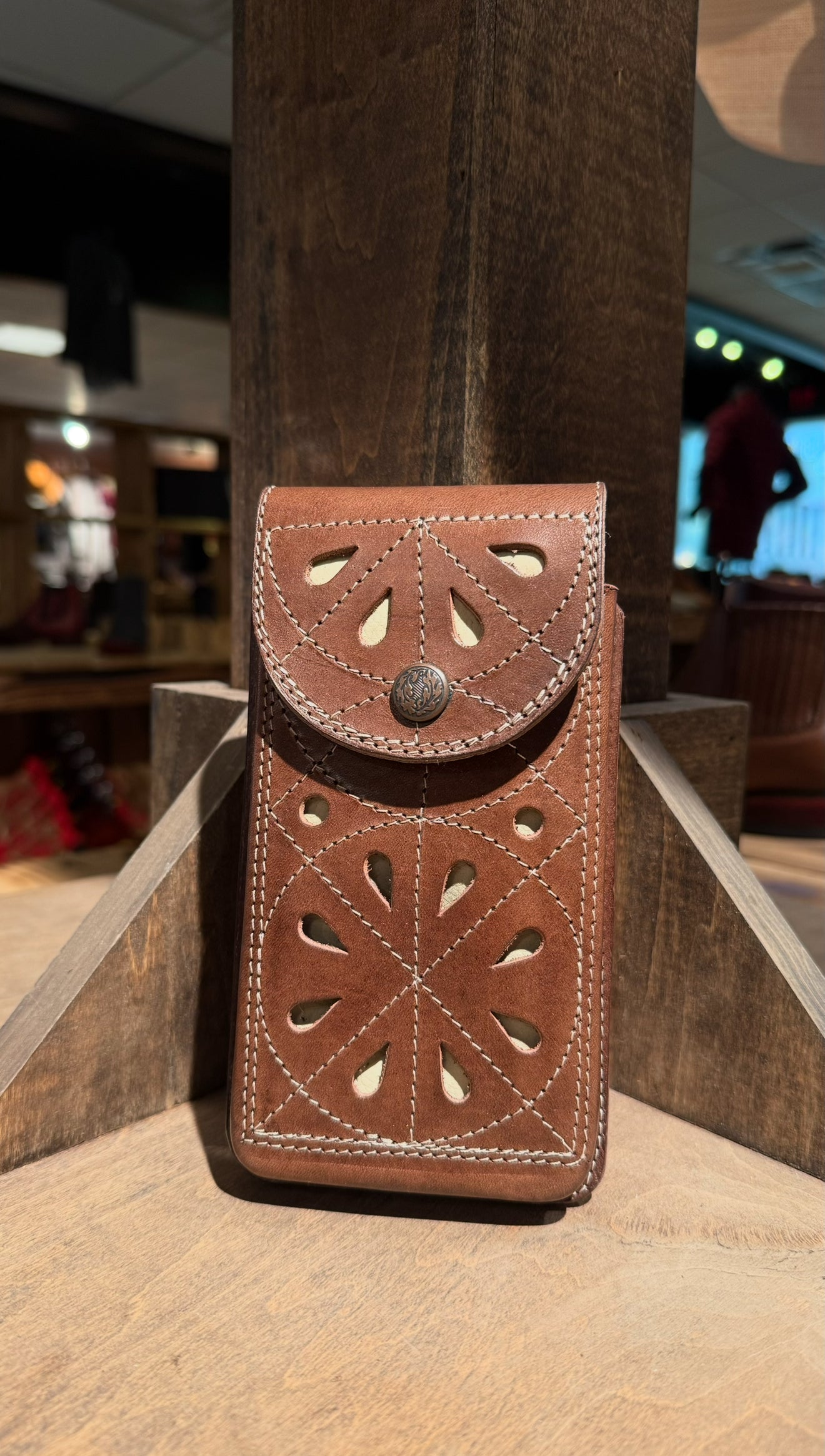 Brown Citrus Phone Holder