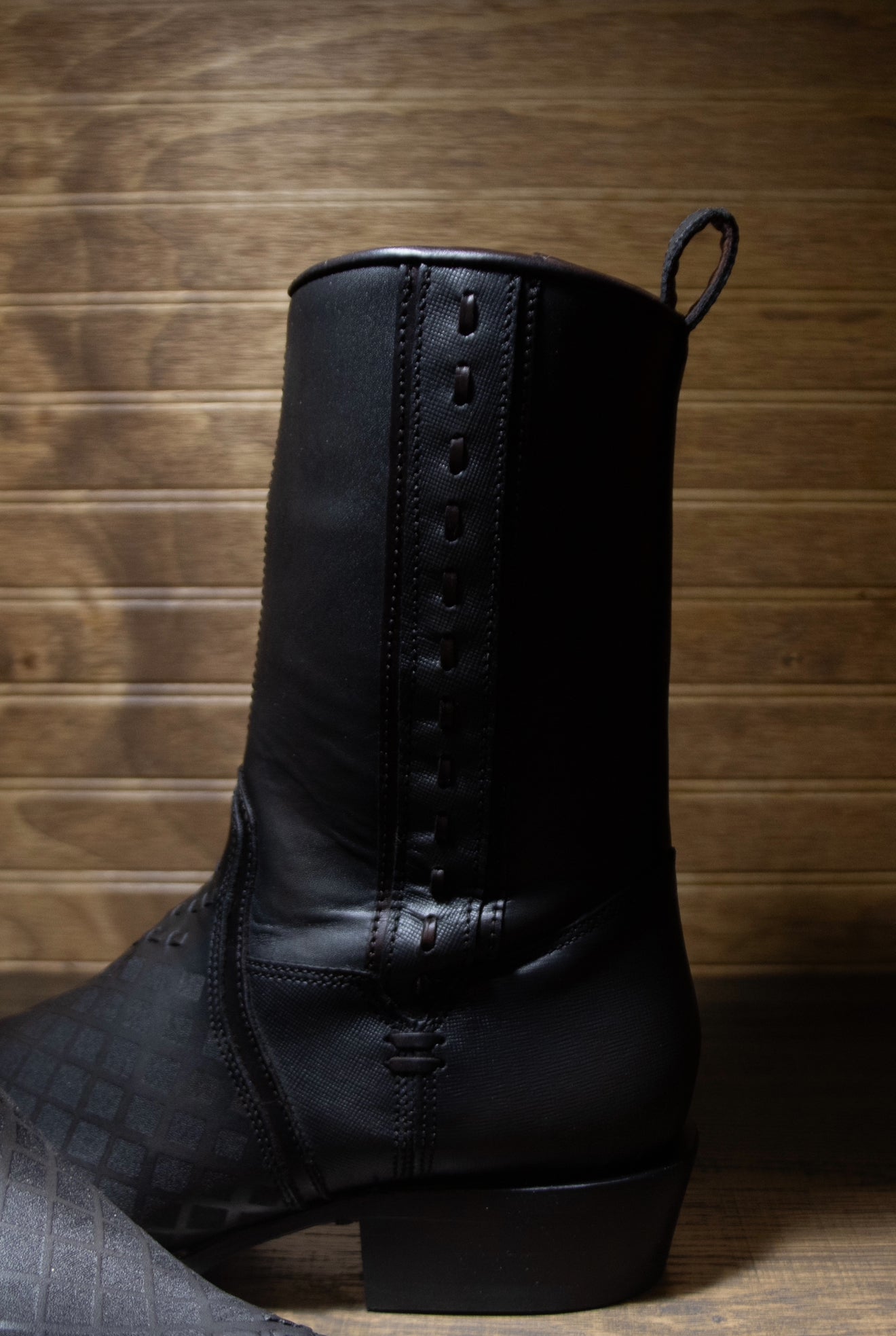 Cuadra - Crust Over Light Negro Woven Dubai Boot 1J1XRS