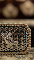 Bull Rider Billet Square Western Buckle