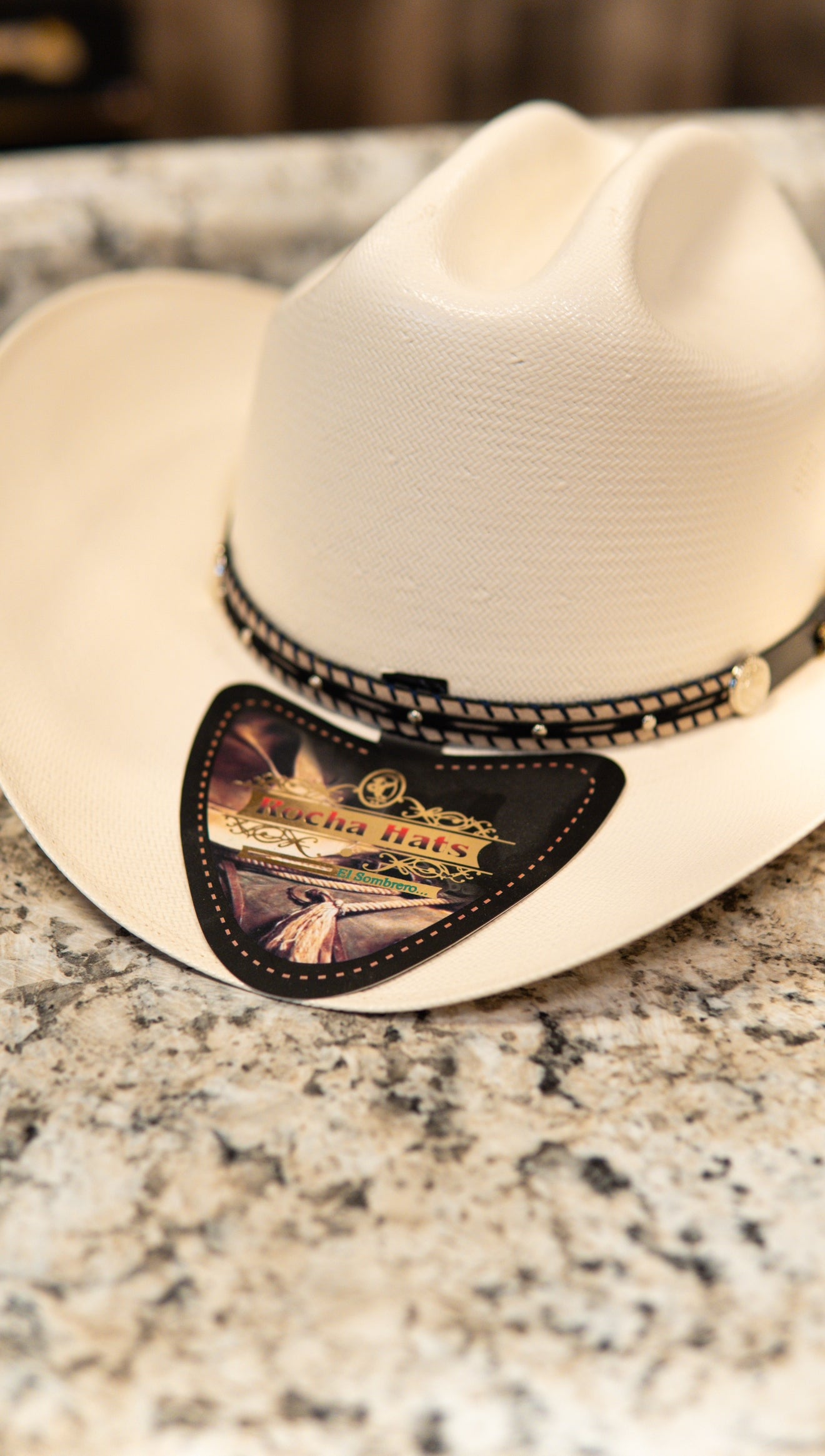 Rocha Hat Sombrero Straw 100x Sinaloa Cerrado Hat