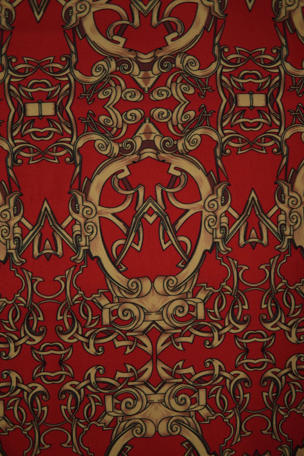 Men’s Polo Button Up - Roman Fire