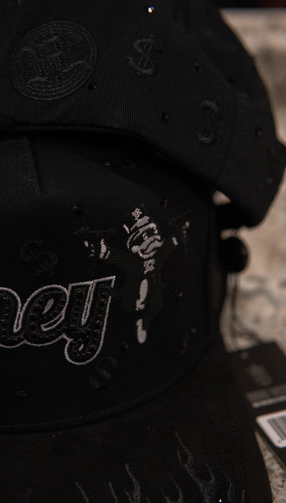 Bigg Boss Snapback Cap Money Black