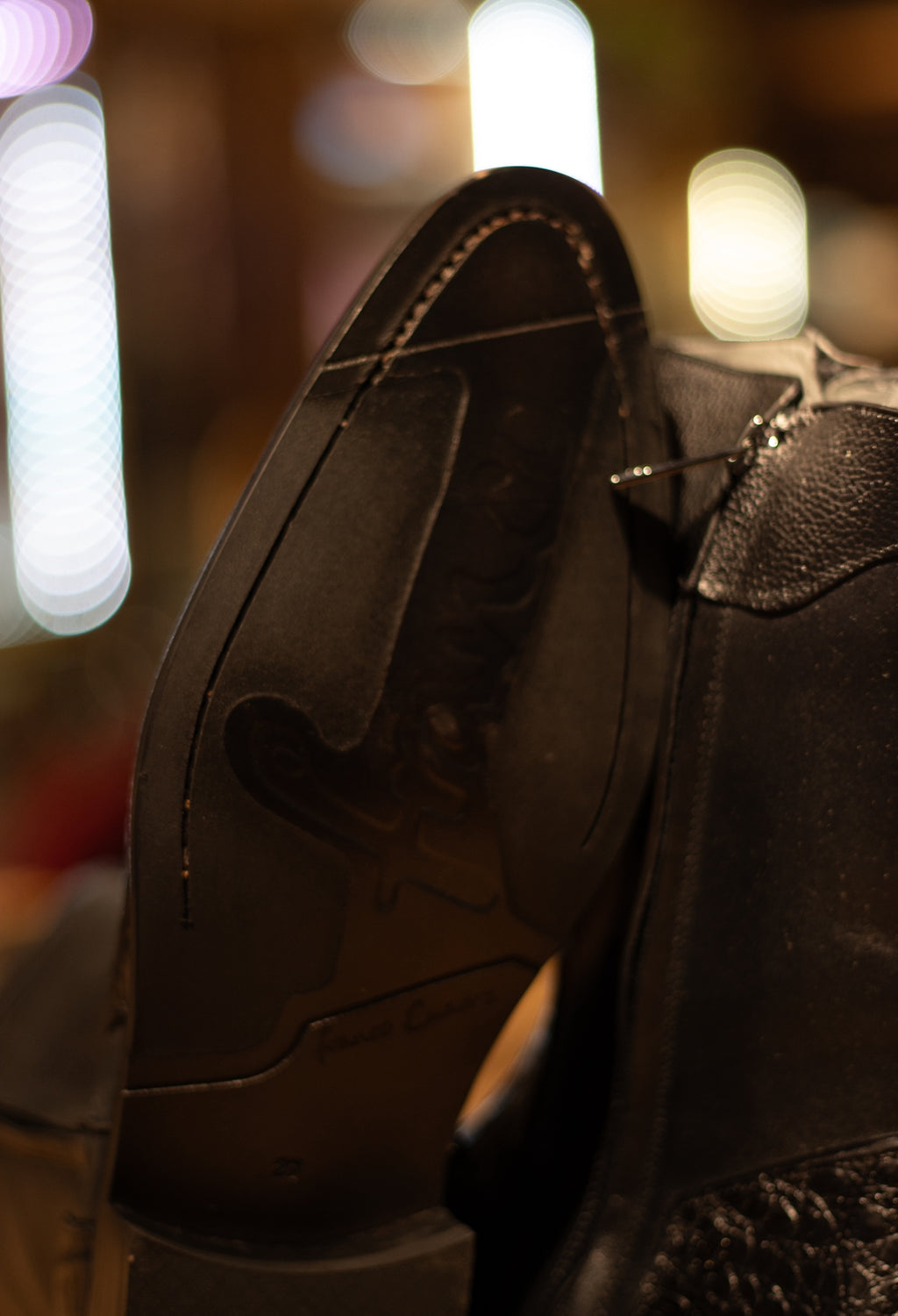 Cuadra - Franco Caiman Botin Dress