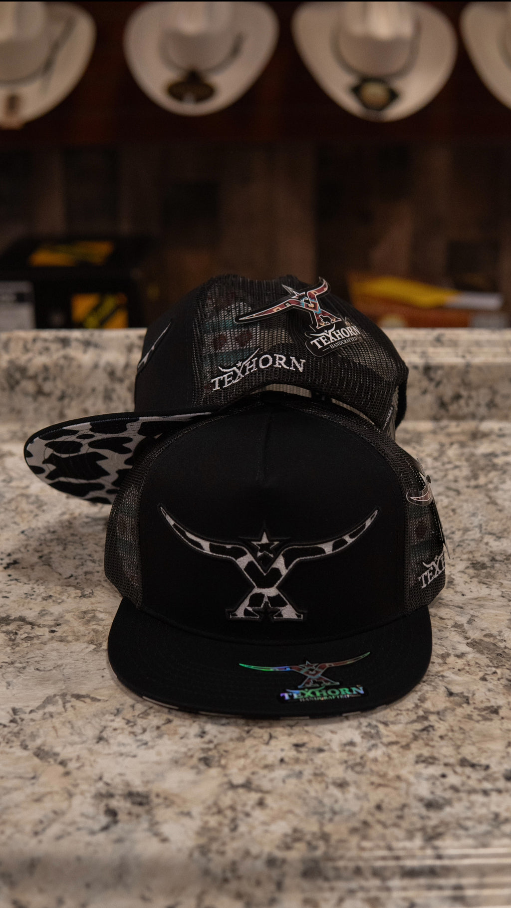 Tex Horn Cap - Black Horn