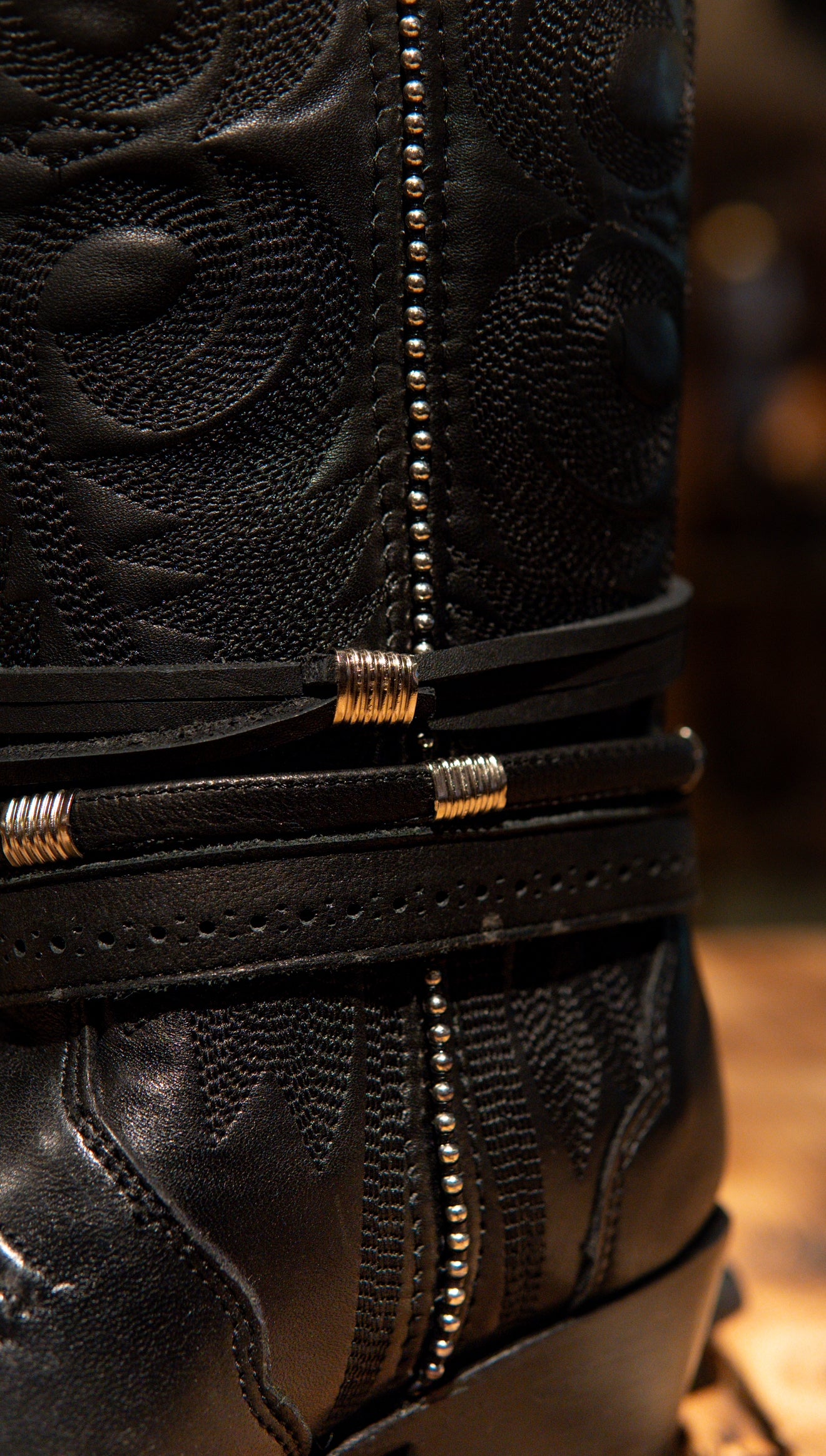 Athiri Ladies Tokio Black Snip Toe Boots