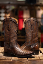 Cuadra - Caiman Belly Porto Maple Square Toe 3Z1OFY