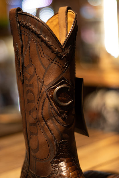 Cuadra - Caiman Belly Porto Maple Square Toe 3Z1OFY