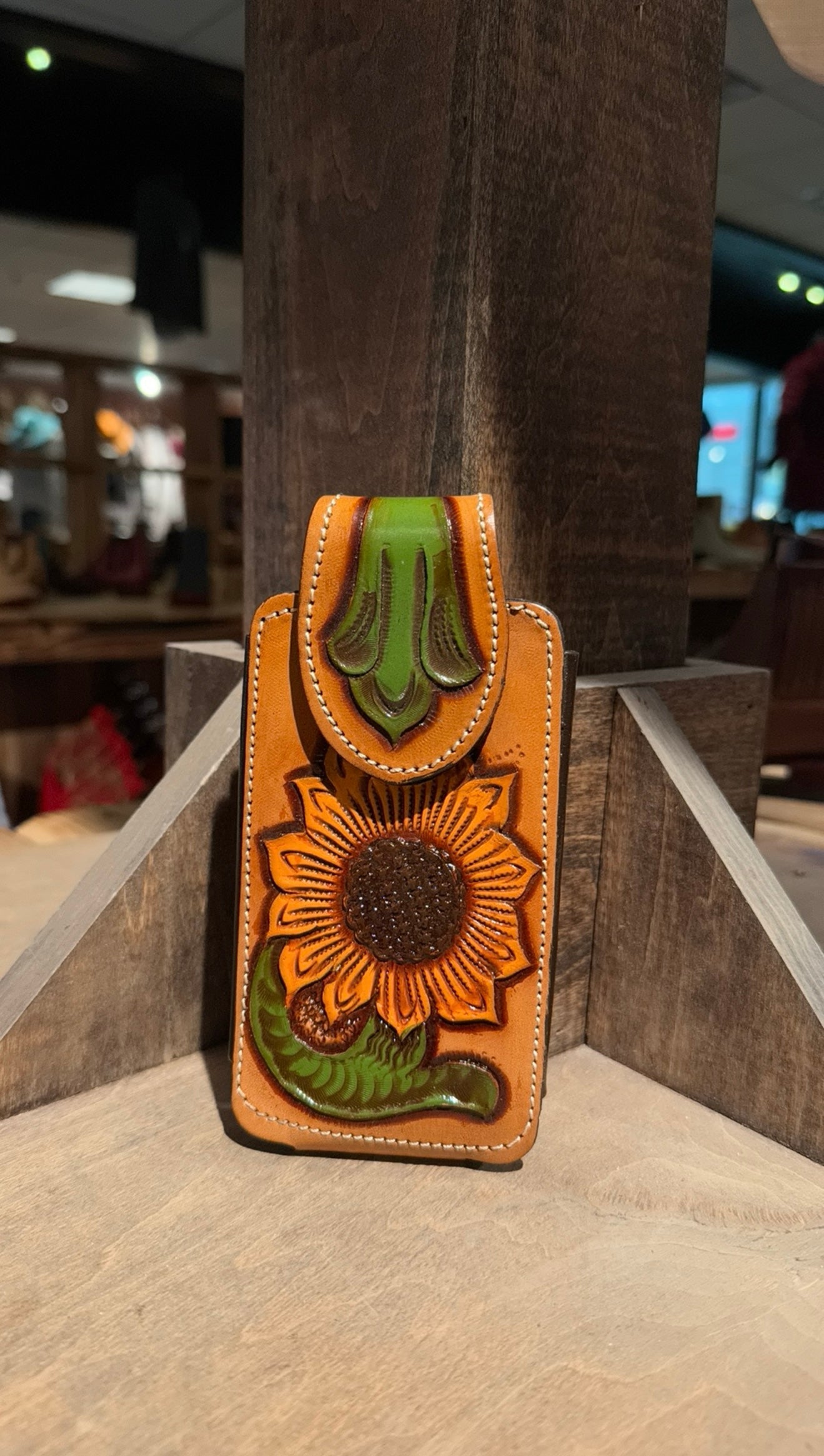 Sunflower Vain Phone Holder