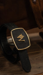 Monaco Gold/Silver - Negro Midnight BELT