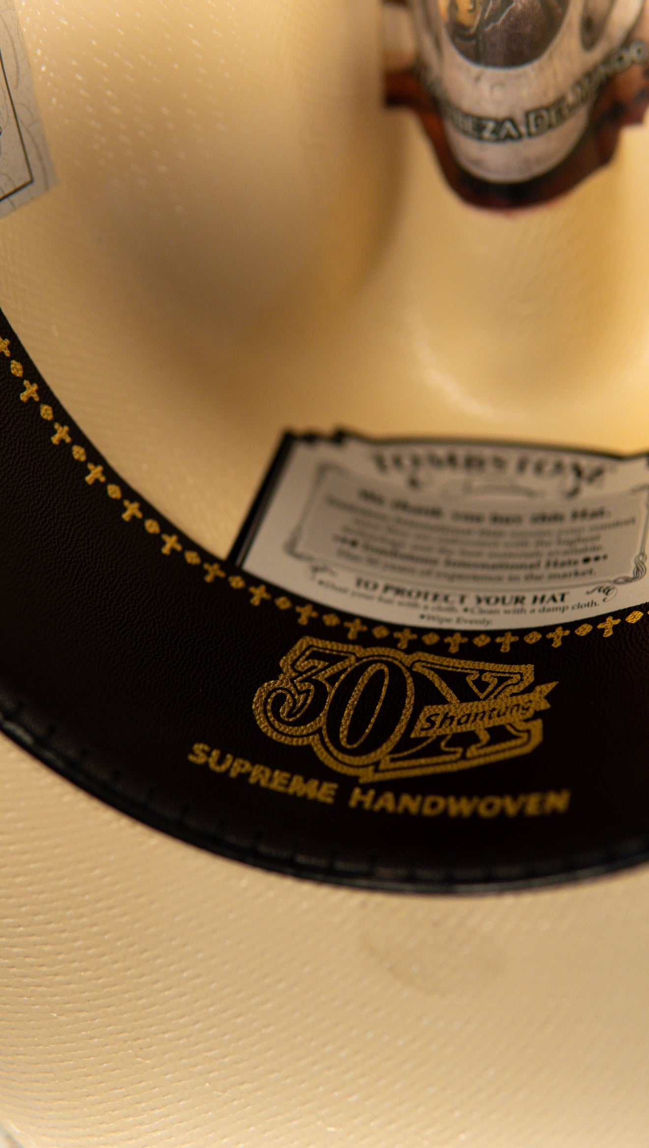 Tombstone Sombrero Straw 30x Shantung Sinaloa Chaparral Style