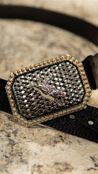 Bull Rider Billet Square Western Buckle