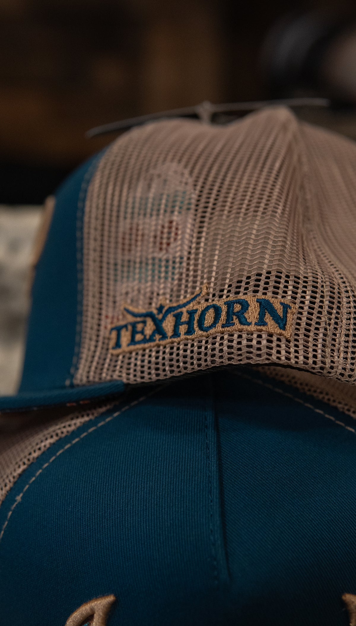 Tex Horn Snapback Cap Crystal Bull