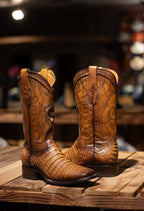 Cuadra - Caiman Belly Biza Arena Square Toe 3Z1OFY