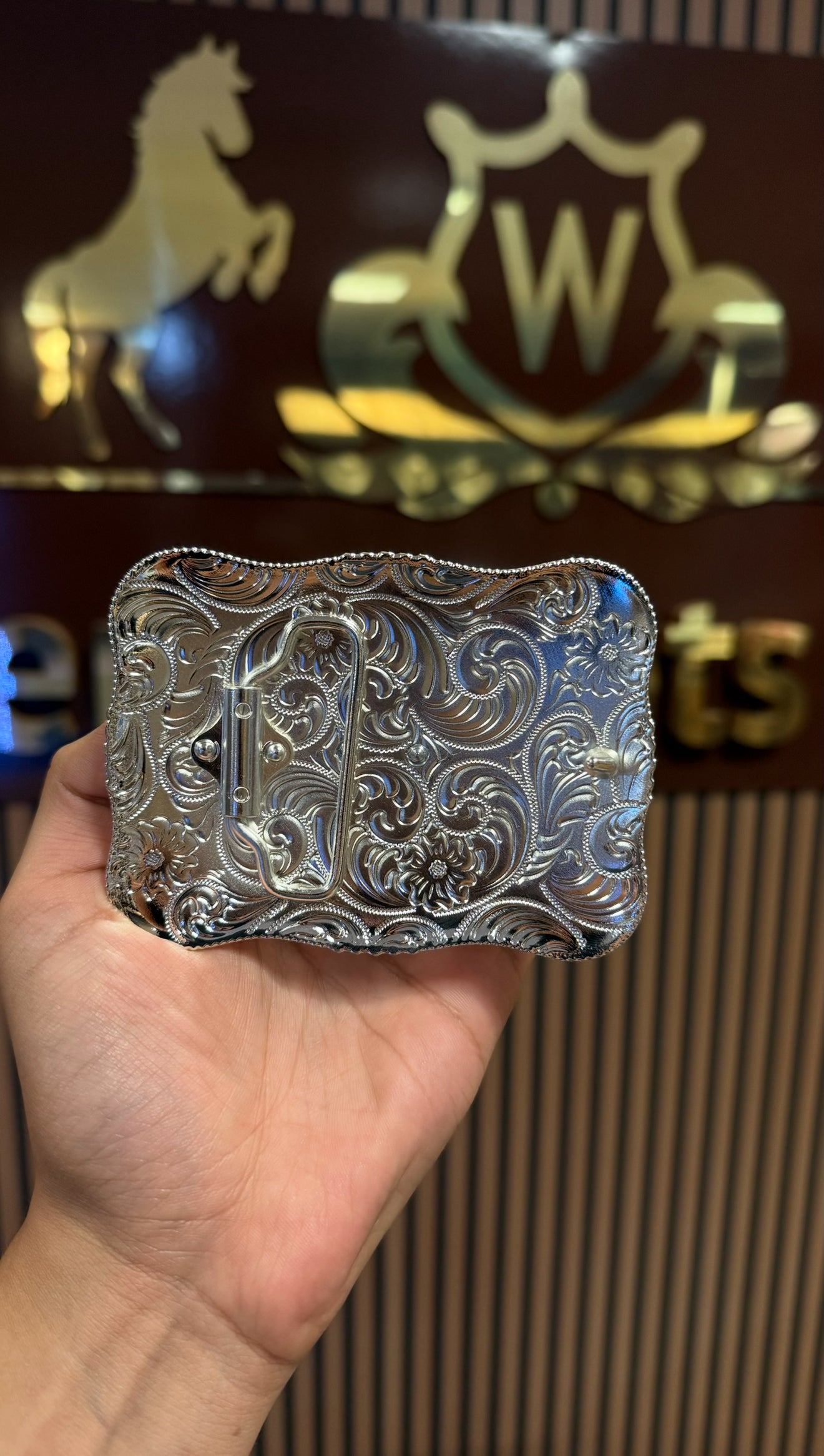 San Judas Patriot Buckle