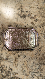 Long Horn Billet Square Western Buckle
