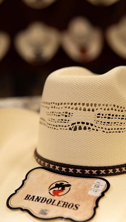 Bandolero Sombrero Straw 50X “Roper” Hat