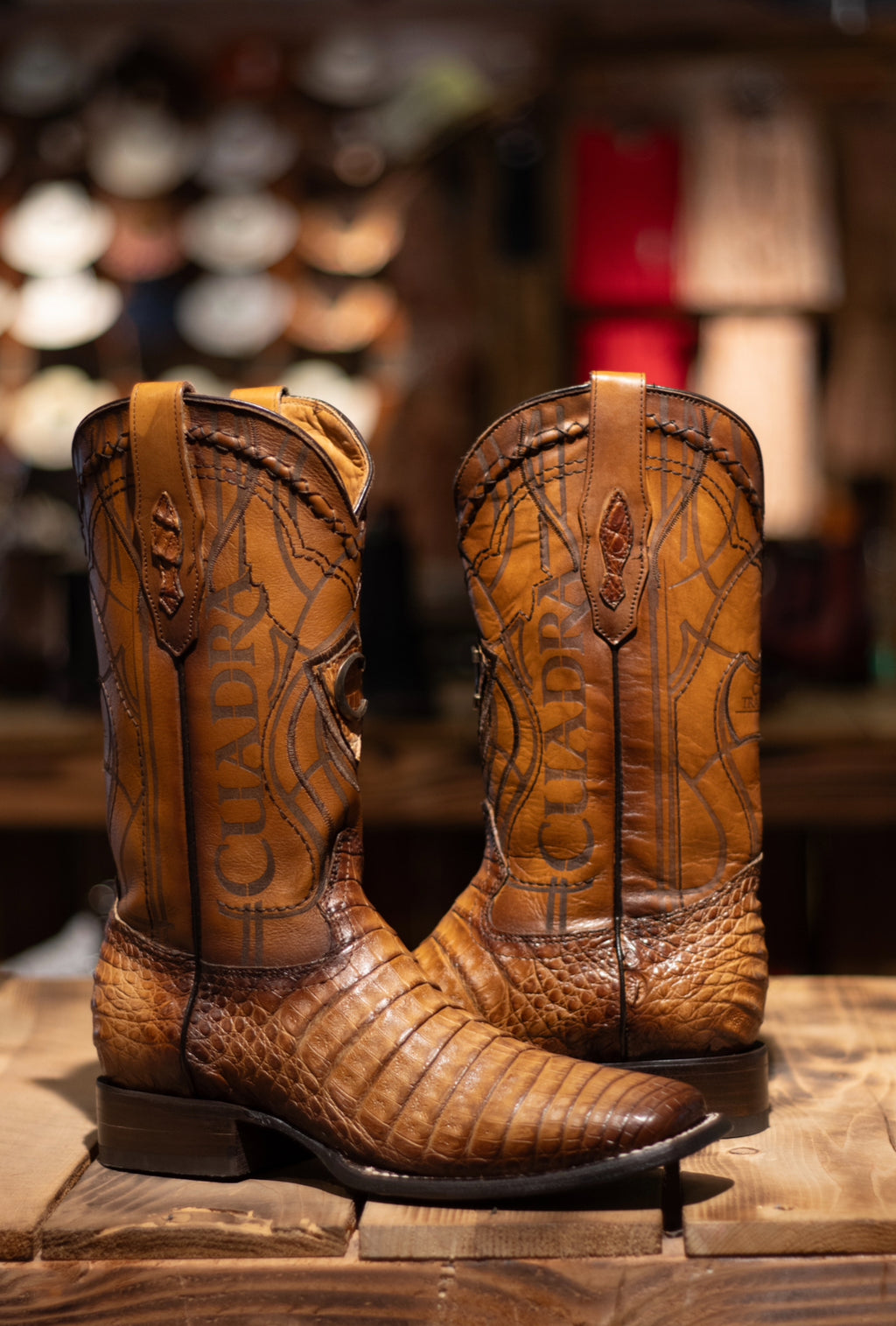 Cuadra - Caiman Belly Biza Arena Square Toe 3Z1OFY