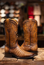 Cuadra - Caiman Belly Biza Arena Square Toe 3Z1OFY