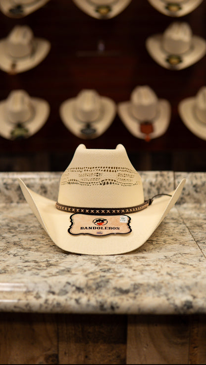 Bandolero Sombrero Straw 50X “Roper” Hat