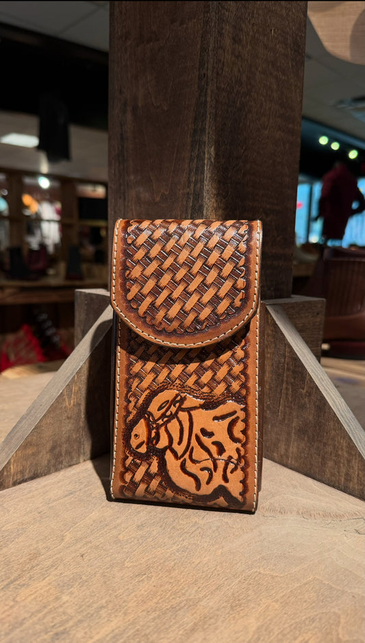 Horse Head Chair Phone Carrier