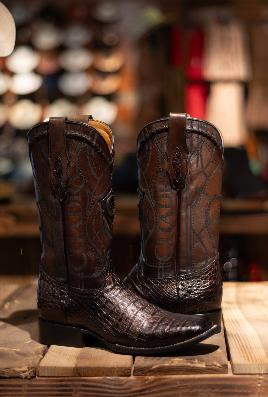 Cuadra - Caimán Belly Paris Cafe Square Toe